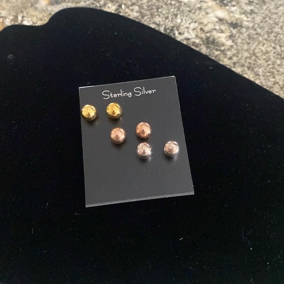 Jewelry - Sterling Silver Earrings 3pai